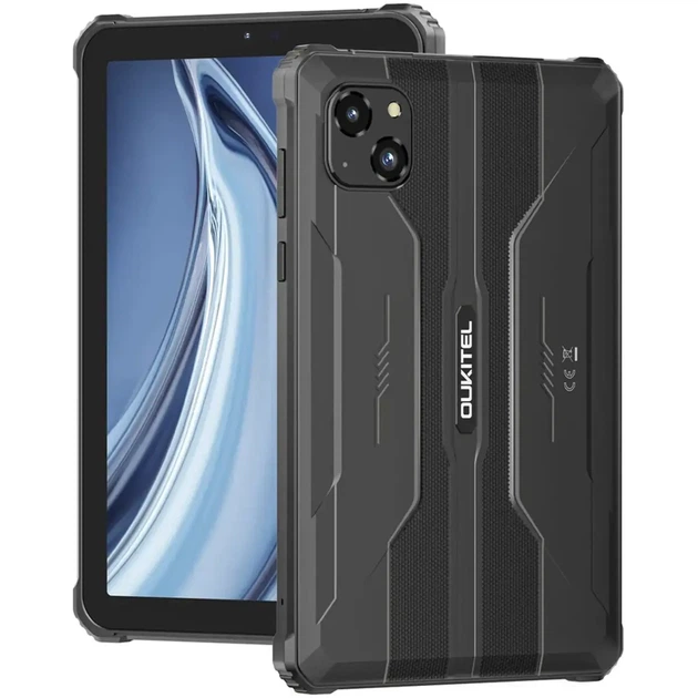 Планшет Oukitel RT3pro 8” HD/4GB/128GB/G81/5150mAh/16+8Мп/IP69K/LTE Black (RT3pro_Black) (1832119) - зображення 3