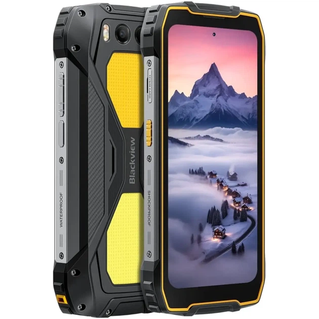 Смартфон Blackview BV7300 6.67" HD+ /6GB/256GB/ MT6769V /15000mAh/ 50+20Мп /IP69K/NFC Yellow (BV7300Yelow) - изображение 4