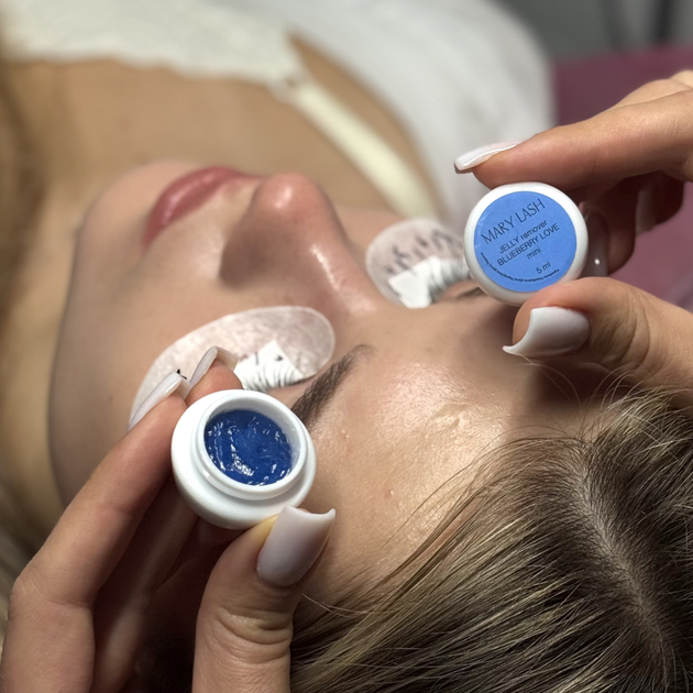 Желе-ремувер MARY LASH Remover MINI Jelly LOVE BLUEBERRY 5g - зображення 6