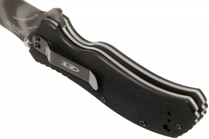 Кишеньковий ніж Zero Tolerance 0350TS CPM S30V Tungsten DLC Black (87171034034) - зображення 7