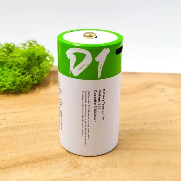 Аккумулятор тип D / R20 Smartoools 8000 mAh бочонок Li-Ion с зарядкой Type-C 1.5V (19329) - Фото 6 Аккумулятор тип D / R20 Smartoools 8000 mAh бочонок Li-Ion с зарядкой Type-C 1.5V (19329) - зображення 6