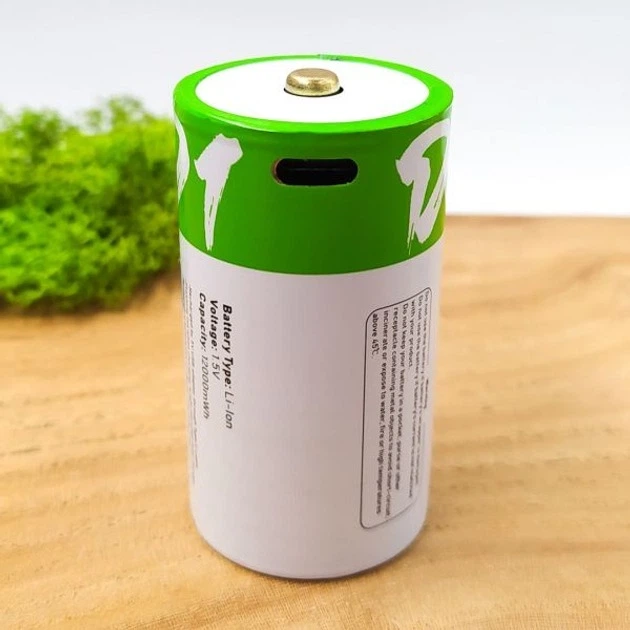 Аккумулятор тип D / R20 Smartoools 8000 mAh бочонок Li-Ion с зарядкой Type-C 1.5V (19329) - Фото 7 Аккумулятор тип D / R20 Smartoools 8000 mAh бочонок Li-Ion с зарядкой Type-C 1.5V (19329) - зображення 7