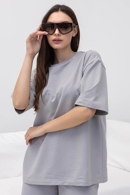 Жіноча футболка OVERSIZE TOTALFIT D5-LD91 M-L - Фото 2 Жіноча футболка OVERSIZE TOTALFIT D5-LD91 M-L - изображение 2