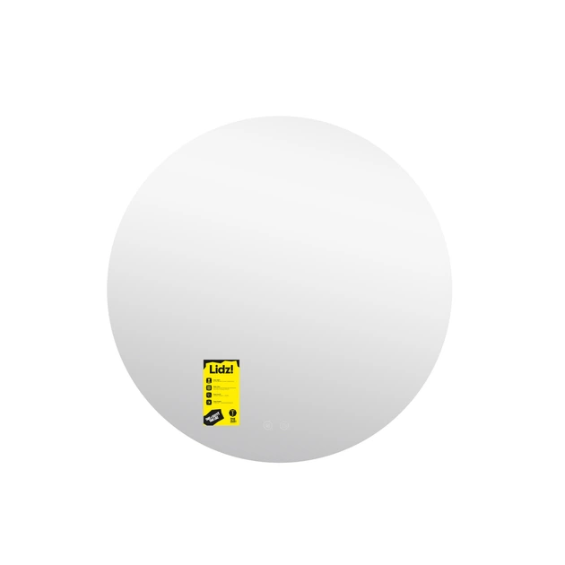 Зеркало Lidz Astra R600 с LED-подсветкой Touch, с антизапотеванием, с диммером, рег. яркости LDASR60049289 - изображение 3