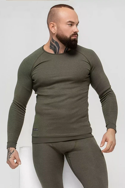Супер тепла чоловіча термофутболка Totalfit ARTICA TMR1-VH36 M Оливковий - Фото 1 Супер тепла чоловіча термофутболка Totalfit ARTICA TMR1-VH36 M Оливковий - зображення 1