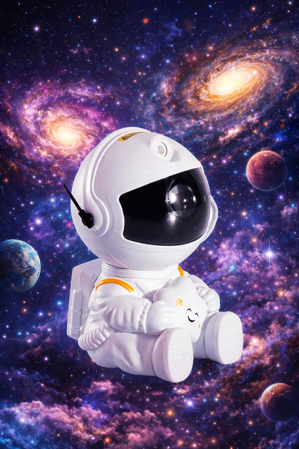 Светильник-ночник LED с пультом LUMINARIA ASTRONAUT 5W USB 5V/2А (детский ночник-проектор звездного неба) - Фото 10 Светильник-ночник LED с пультом LUMINARIA ASTRONAUT 5W USB 5V/2А (детский ночник-проектор звездного неба) - изображение 10