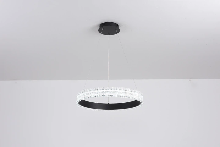 Люстра светодиодная подвесная Luminaria ERIKA 65W R485 Black с пультом - изображение 4