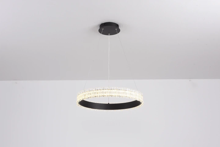 Люстра светодиодная подвесная Luminaria ERIKA 65W R485 Black с пультом - изображение 5