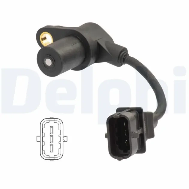 DELPHI KIA Датчик оборотов двигателя SORENTO I (JC) 2.5 CRDi 06-11 SS11242 Delphi (SS11242) - Фото 1 DELPHI KIA Датчик оборотов двигателя SORENTO I (JC) 2.5 CRDi 06-11 SS11242 Delphi (SS11242) - изображение 1