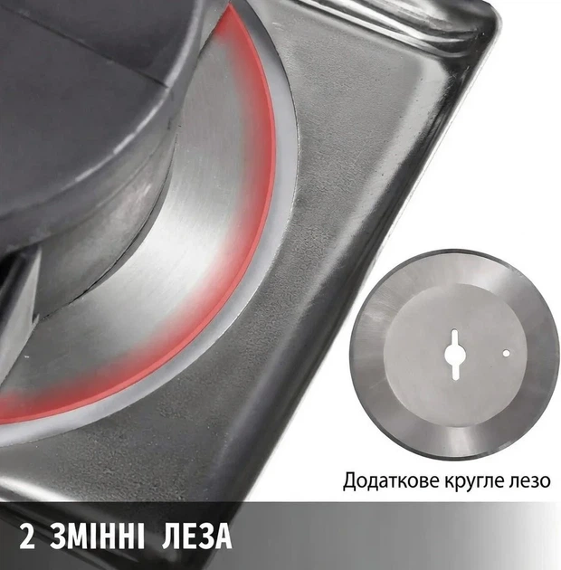 Бездротовий ніж для шаурми VEVOR KS100B-1 / 80Вт / Лезо 100мм / Чорний Б/В k1 - зображення 6