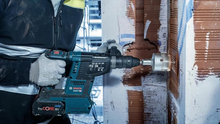 Коронка для перфораторов Bosch SDS plus-5 82 мм Серый Б/В k1 - изображение 3