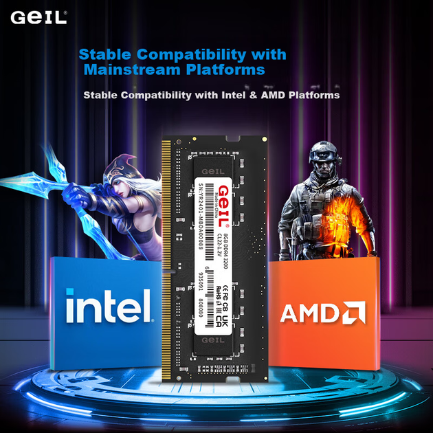 Оперативная память GEIL SODIMM DDR4-3200 32768MB PC4-25600 - изображение 7