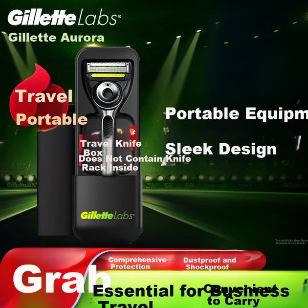 Бритва Gillette Travel Razor портативная в футляре для путешествий - Фото 4 Бритва Gillette Travel Razor портативная в футляре для путешествий - изображение 4