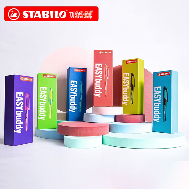 Набор перьевых ручек STABILO Direct для студентов темно-синий/светло-синий подарочный - изображение 7