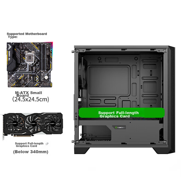 Корпус GAMEMAX Silent Hill H606 - Фото 9 Корпус GAMEMAX Silent Hill H606 - изображение 9