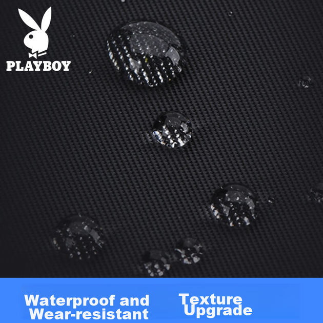 Рюкзак PLAYBOY для чоловіків, містка дорожня сумка, шкільний рюкзак для старшокласників, студентів середньої школи та коледжу, рюкзак для ноутбука, чоловіча сумка, для подорожей на природі - Фото 10 Рюкзак PLAYBOY для чоловіків, містка дорожня сумка, шкільний рюкзак для старшокласників, студентів середньої школи та коледжу, рюкзак для ноутбука, чоловіча сумка, для подорожей на природі - зображення 10