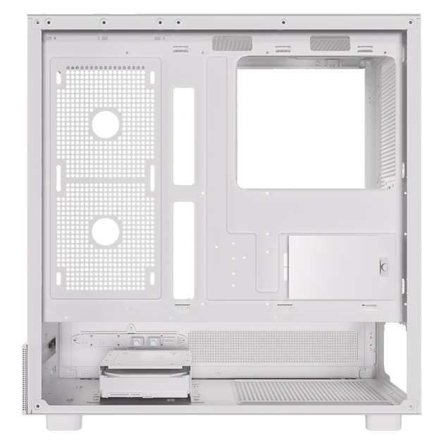 Корпус FPMAX Time Crystal Z8 Seaside View, материнская плата ATX, игровой ПК, настольный компьютер, поддержка быстросъемного крепления на 270°, система водяного охлаждения Seaside View 360, белый. - изображение 11