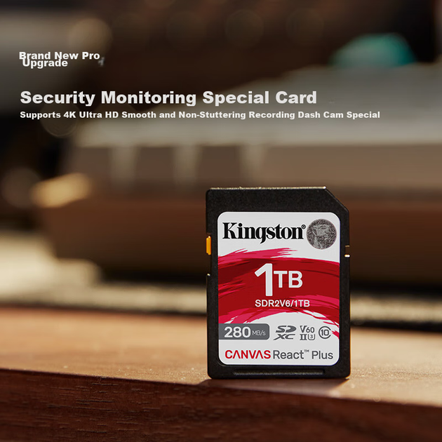 Карта памяти Kingston SD 128 ГБ U3 V60, чтение 280 МБ/с, запись 100 МБ/с - изображение 6