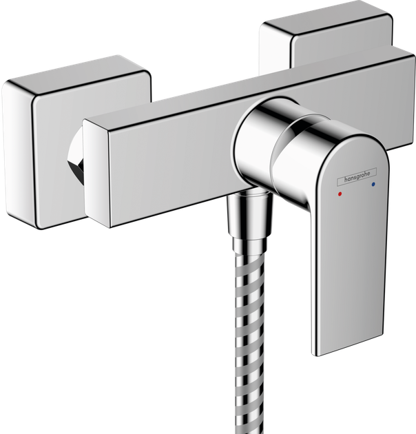 Змішувач hansgrohe Vernis Shape для душу Chrome (71650000) - Фото 2 Змішувач hansgrohe Vernis Shape для душу Chrome (71650000) - зображення 2