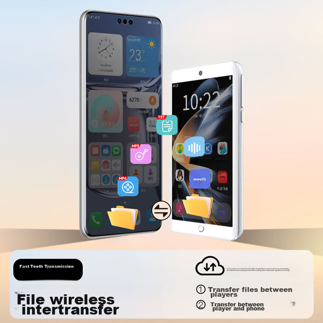 Newsmy A8 Smart MP3/MP4 музичний плеєр без втрат, портативний плеєр з Wi-Fi доступом до Інтернету, MP5 Bluetooth словник, студентське фотозйомка, вирішення проблем англійської мови, прослуховування відео, Android 9 білий - Фото 8 Newsmy A8 Smart MP3/MP4 музичний плеєр без втрат, портативний плеєр з Wi-Fi доступом до Інтернету, MP5 Bluetooth словник, студентське фотозйомка, вирішення проблем англійської мови, прослуховування відео, Android 9 білий - зображення 8