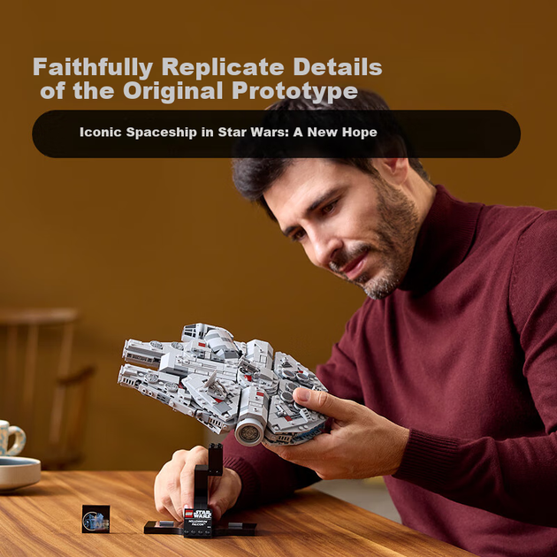 Конструктор LEGO Star Wars 75375 «Тысячелетний сокол», игрушка для мальчиков и девочек, подарок на День защиты детей. - изображение 5