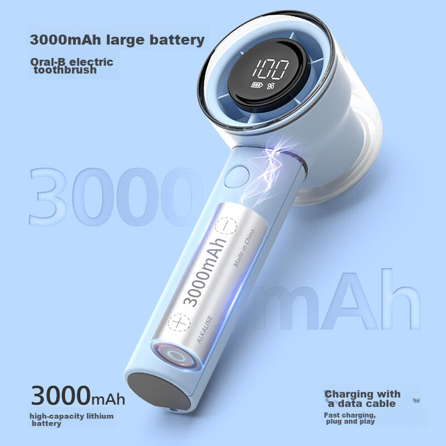 Вентилятор PHILIPS ACR3242MPF ручной портативный, 16 ч работы, USB - изображение 2