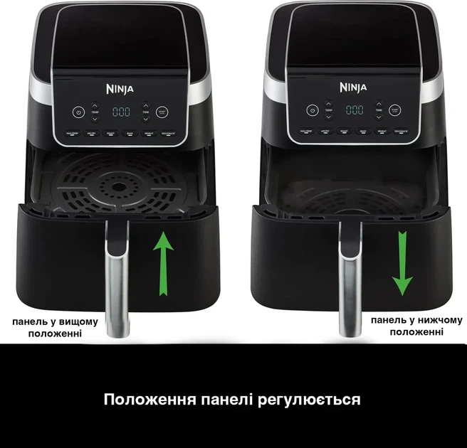 Аерогриль Ninja AF180EU 6.2L потужність 2000 Вт Чорний - зображення 6