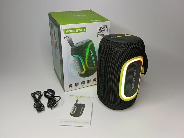 Колонка BT Hopestar P65 LED (20W) (Black) - зображення 4