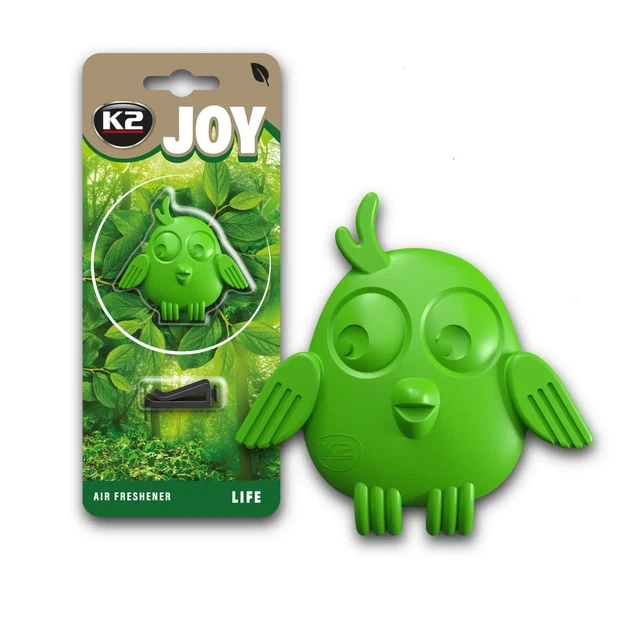 Ароматизатор для салону авто K2 Joy Life Життя (V894) - Фото 1 Ароматизатор для салону авто K2 Joy Life Життя (V894) - зображення 1