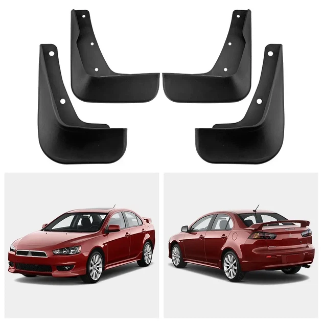 Бризковики для Mitsubishi Lancer X 2008-2016 - зображення 2