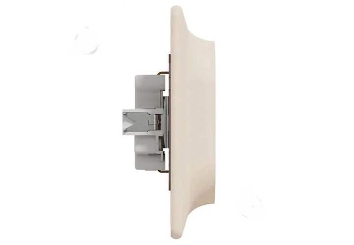 Розетка Schneider Electric Sedna Design з заземленням подвійна бежева SDD312221 - зображення 2
