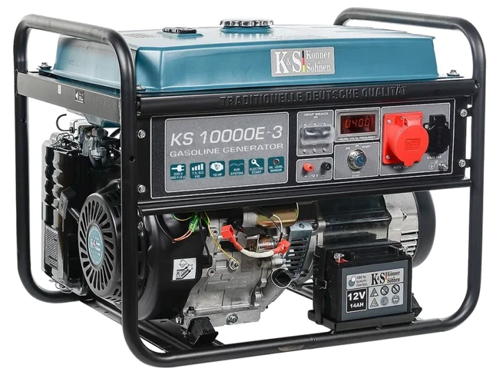 Бензиновий генератор Konner&Sohnen KS 10000E-3 - изображение 5