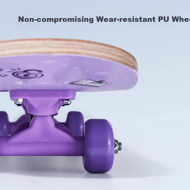 Детский скейтборд Xixia Kuromi Double Kickboard для девочек 6-12 лет, для начинающих, для занятий спортом на открытом воздухе, отличный подарок. - Фото 7 Детский скейтборд Xixia Kuromi Double Kickboard для девочек 6-12 лет, для начинающих, для занятий спортом на открытом воздухе, отличный подарок. - изображение 7