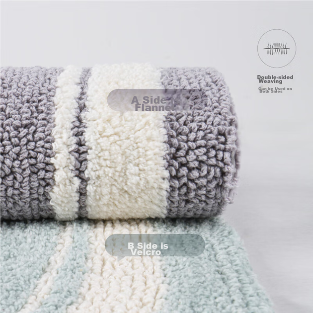 Элегантный ультрамягкий нескользящий коврик для ванной комнаты Amarelle Elegant High-End Hotel, розовый (50*80 см) - изображение 9
