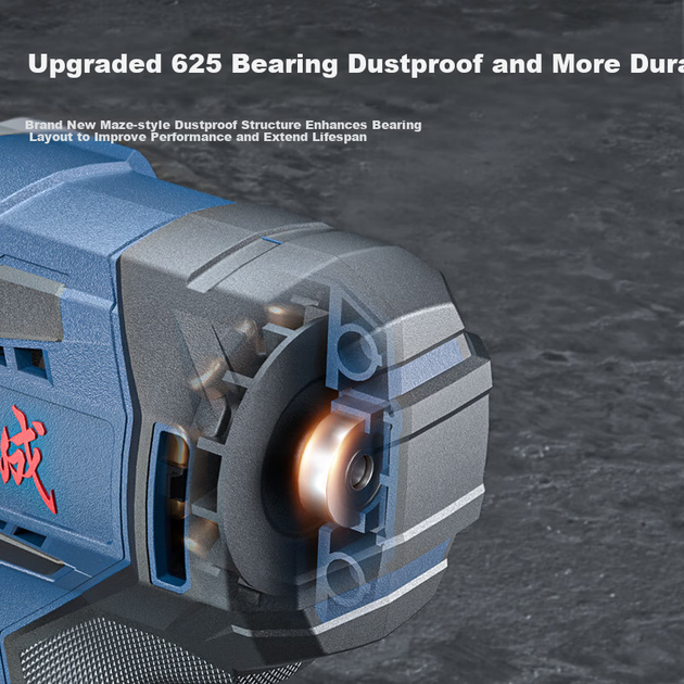 Гайковерт Dongcheng DCPB02-18ME 20V бесщеточный литий-ионный - Фото 6 Гайковерт Dongcheng DCPB02-18ME 20V бесщеточный литий-ионный - изображение 6