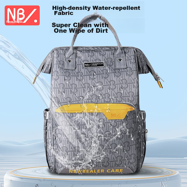 Сумка Naturaipro Mommy Bag, многофункциональная легкая сумка для коляски для мам и малышей, новый вместительный рюкзак-переноска для детей для использования на открытом воздухе. - изображение 12
