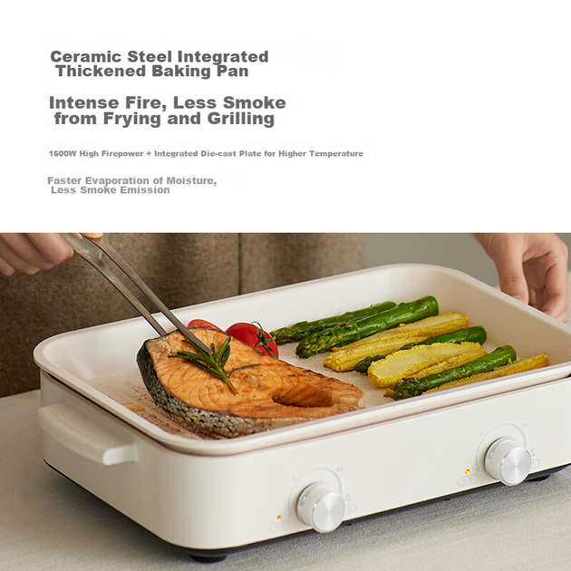 Мультиварка Olayks Instant Cooking Pot электрическая 3.5л со съемной пластиной для гриля - изображение 7
