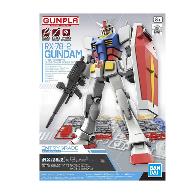 BANDAI EG 1/144 RX-78 Gundam - изображение 4