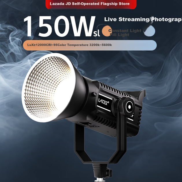 LATZZ 150W SL Светодиодный заполняющий свет для прямых трансляций, фотосъемки, двухцветная подсветка, профессиональное студийное освещение для стримеров, мягкий свет для фотосъемки и видеосъемки, постоянный свет - изображение 4