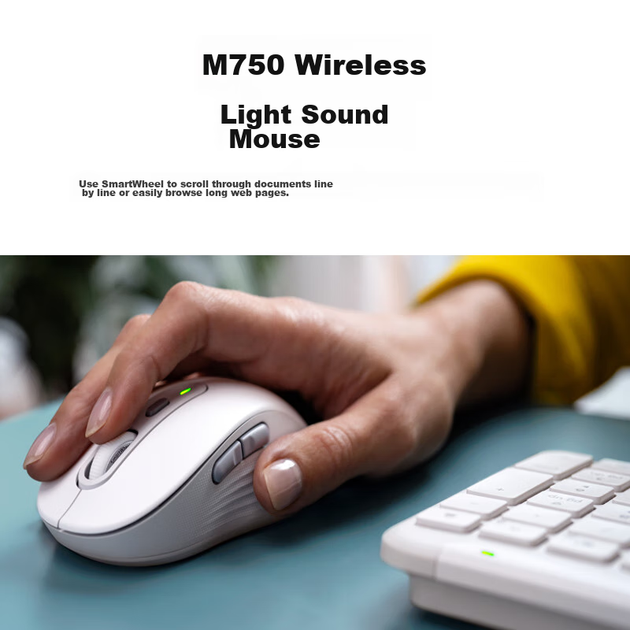 Комплект Bluetooth-клавіатури та миші Logitech MK950, преміум-серія, офісна клавіатура та миша, бездротовий комплект клавіатури та миші, портативний надтонкий комплект клавіатури та миші, чорний - изображение 11
