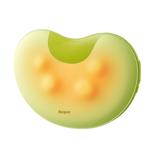 Масажна подушка Repor Ripei'er Bean Squeeze для шиї, талії, спини, трапецієподібних м'язів, розминальна подушка для шиї, пристрій для масажу плечей та шиї, фізіотерапевтичний інструмент - изображение 13