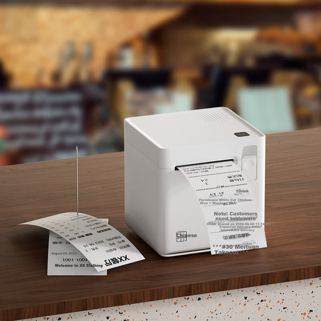 HPRT Meituan, принтер чеків Welemeo Takeout, повністю автоматичний прийом та друк замовлень, бездротовий термодрук Bluetooth, принтер чеків для ресторанної кухні TP585W-A - зображення 6