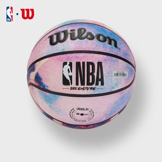 Баскетбольний м'яч Wilson NBA Tie-Dye Series, розмір 5, для дітей, віком 6-12 років, для занять у приміщенні та на відкритому повітрі - изображение 10