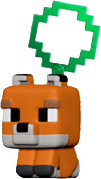 Резиновая фигурка с подвеской Minecraft серия 2 в ассортименте (JTMIN-35245-3)(850080256725) - изображение 4