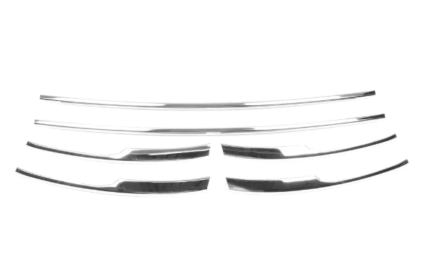 Накладки хромированные на решетку бампера (6шт) Volkswagen T6 2015-, OmsaLine, 7550083 - изображение 2