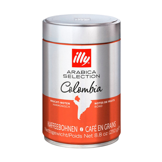 Кофе в зернах illy Colombia Arabica Selection 250 г - Фото 1 Кофе в зернах illy Colombia Arabica Selection 250 г - изображение 1