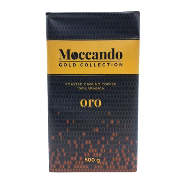 Кофе молотый Moccando Oro 100% арабика 500 г - Фото 1 Кофе молотый Moccando Oro 100% арабика 500 г - изображение 1