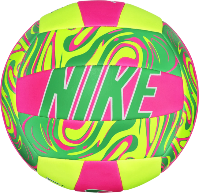 Мяч волейбольный Nike All Court Lite Volleyball Deflated Pink/Volt/Green Size 5 (N.100.9071.643.05) - Фото 2 Мяч волейбольный Nike All Court Lite Volleyball Deflated Pink/Volt/Green Size 5 (N.100.9071.643.05) - изображение 2