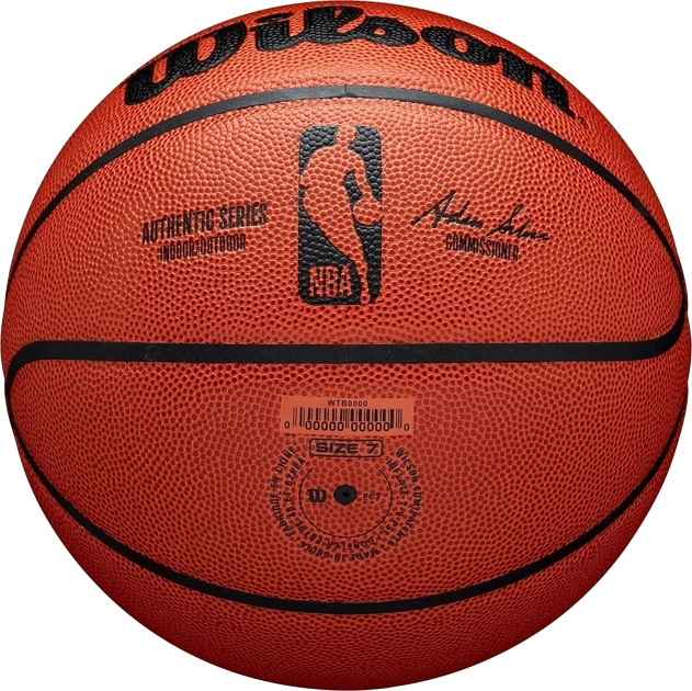 Мяч баскетбольный Wilson NBA Authentic Indoor Outdoor Size 6 (WTB7200XB06) - изображение 4