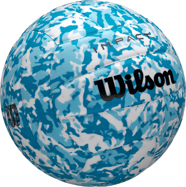 Мяч волейбольный Wilson Impact Gen Green VB Blue/White OF Size 5 (WV2000801XBOF) - изображение 4